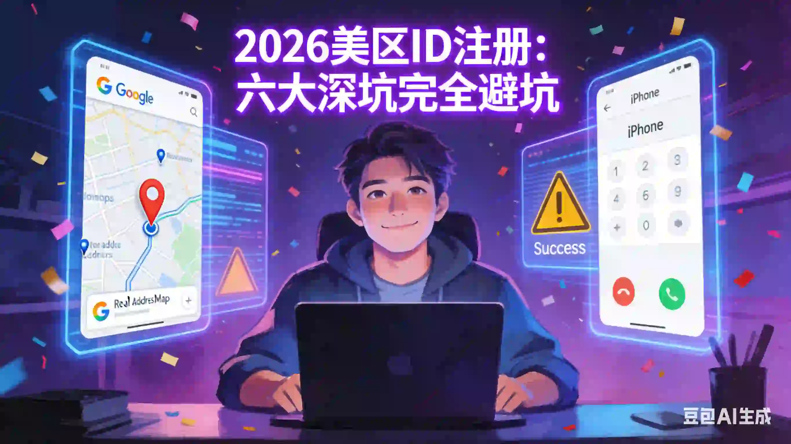 2026美区Apple ID注册六大避坑指南 2026美区Apple ID注册六大避坑指南